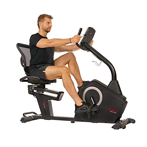 Sunny Health & Fitness Programmable Recumbent Bike - SF-RB4850