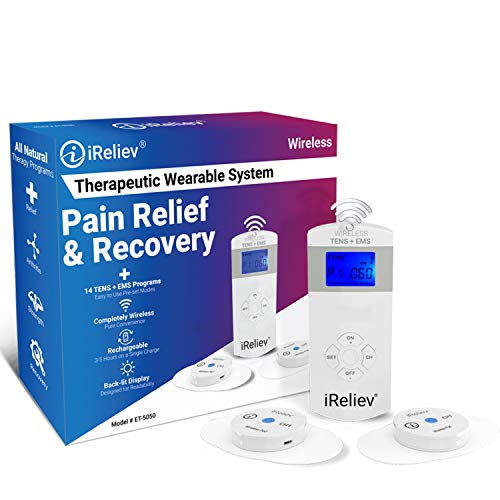 iReliev Wireless TENS + EMS Therapeutic System